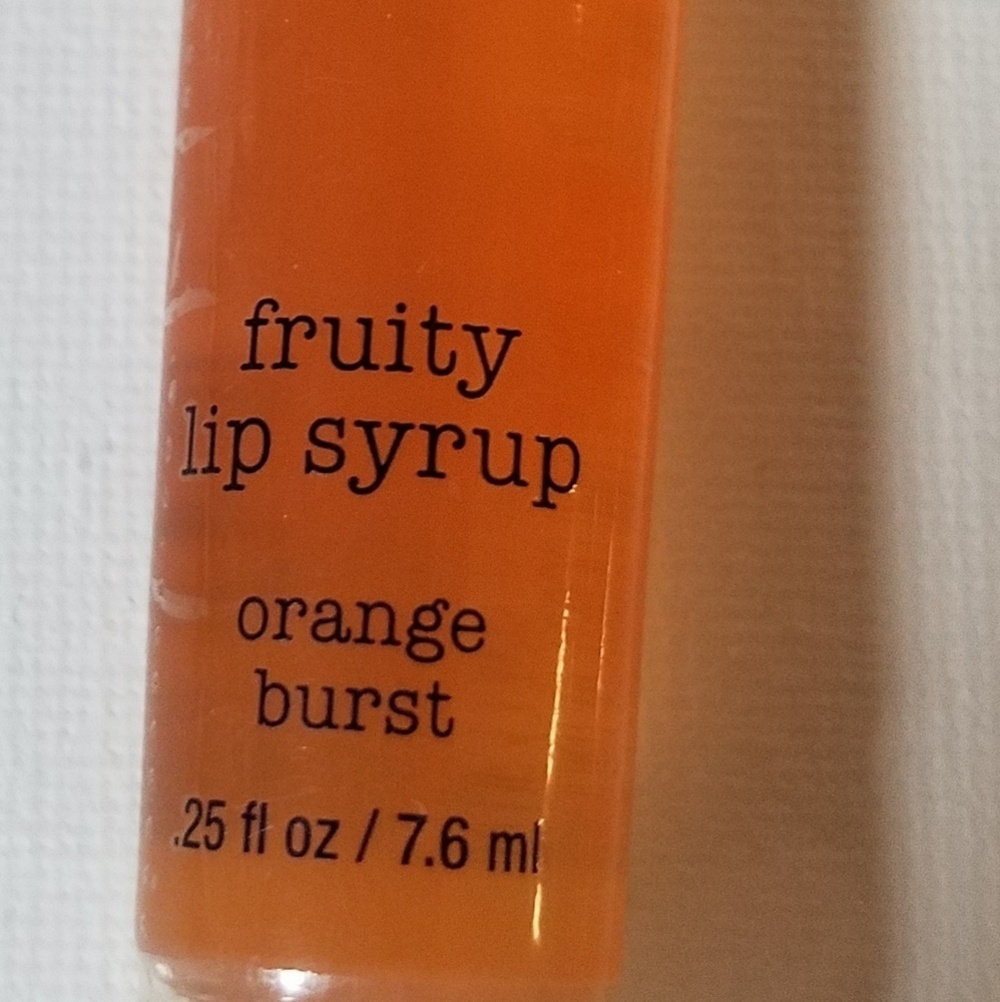 BRASH fruity lip syrup 0.25 oz Orange Burst